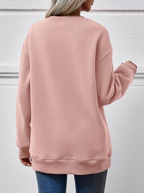 MERRY AND BRIGHT Long Sleeve Sweatshirt